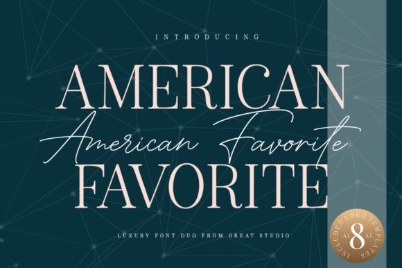 American Favorite: Where Personality Meets Typography in Real-World Design