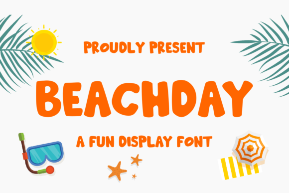 Beachday: A Playful Display Font for Sunny Vibes