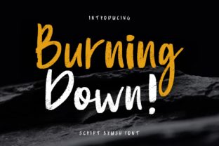Burning Down: Hand-Drawn With Intent