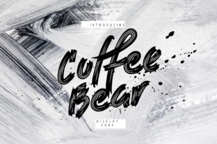 Coffee Bear: A Hand-Drawn Brush Font That Adds Personality Without Pretense