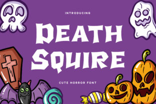 Death Squire: Where Playful Typography Meets Hauntingly Effective Design