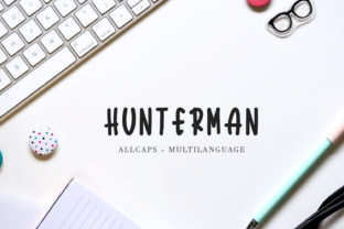 Hunterman: Where Playful Typography Meets Purposeful Design