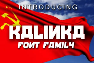 Kalinka: A Font Family That Feels Like a Creative Spark