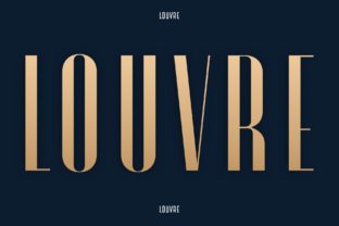 Louvre: A Display Font That Carries Editorial Authority and Quiet Confidence
