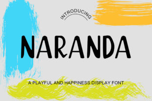 Naranda: The Casual Display Font That Makes Ideas Feel Alive