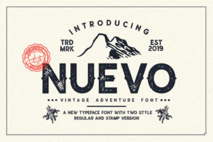 Nuevo: A Vintage Font with Adventure Built In
