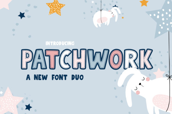 Patchwork Duo: A Versatile, Layered Font That Works Harder
