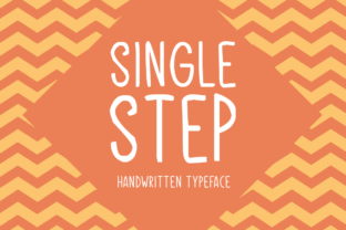 Single Step: The Handwritten Display Font Redefining Modern Visual Identity