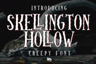 Skellington Hollow: The Spooky Display Font That Brings Halloween to Life