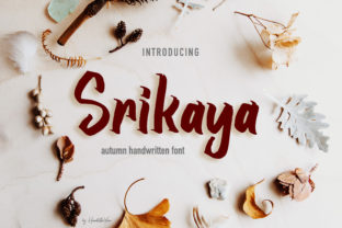 Srikaya Font: The Handwritten Autumn Typeface That Elevates Creative Design