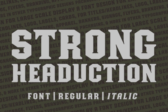 Strong Headucation: Bold, Classic, Timelessly Inspiring