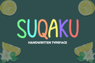 Suqaku: A Playful Display Font Built for Real Creative Workflows