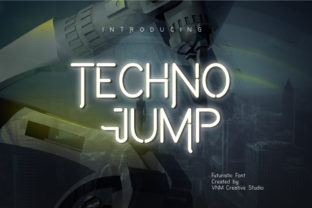 Techno Jump: The Futuristic Font for Sci-Fi Design